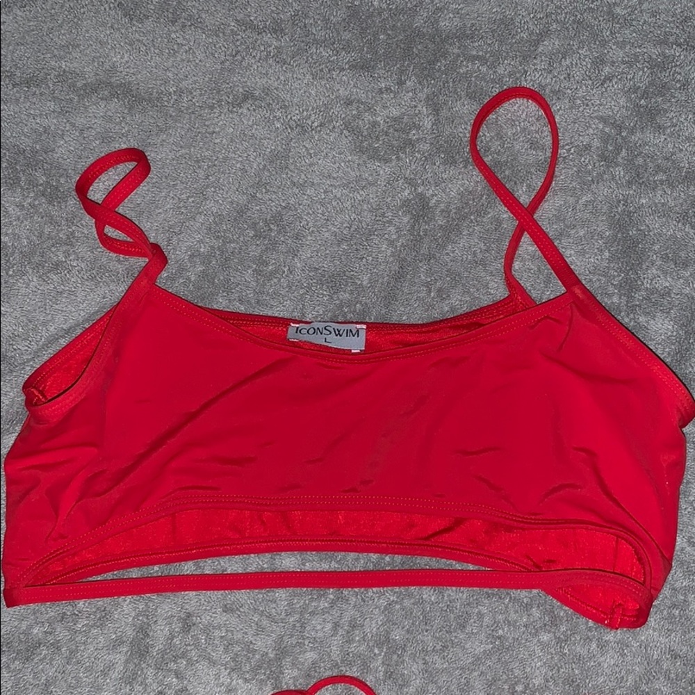 Red bikini